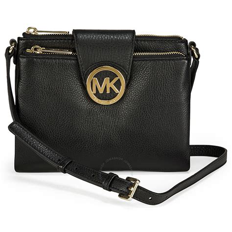 michael kors 35s7sftc3l|Fulton Large Pebbled Leather Crossbody Bag – Michael Kors Pre .